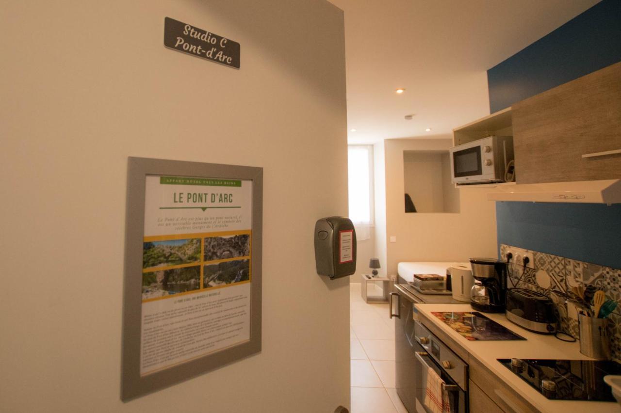 Les apparts de Jean Jaurès Vals-les-Bains Esterno foto